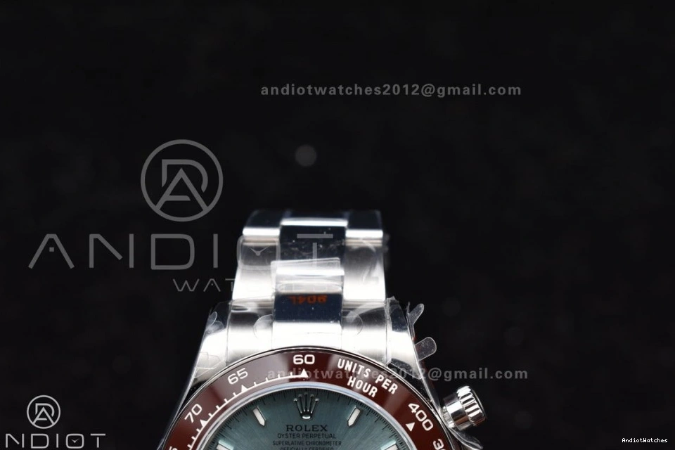 Breathable V Blue Best YG Ice 1:1 SH4131 SS Stick Dial 791 Marker Edition Braclet on QF 126506 Daytona 0327